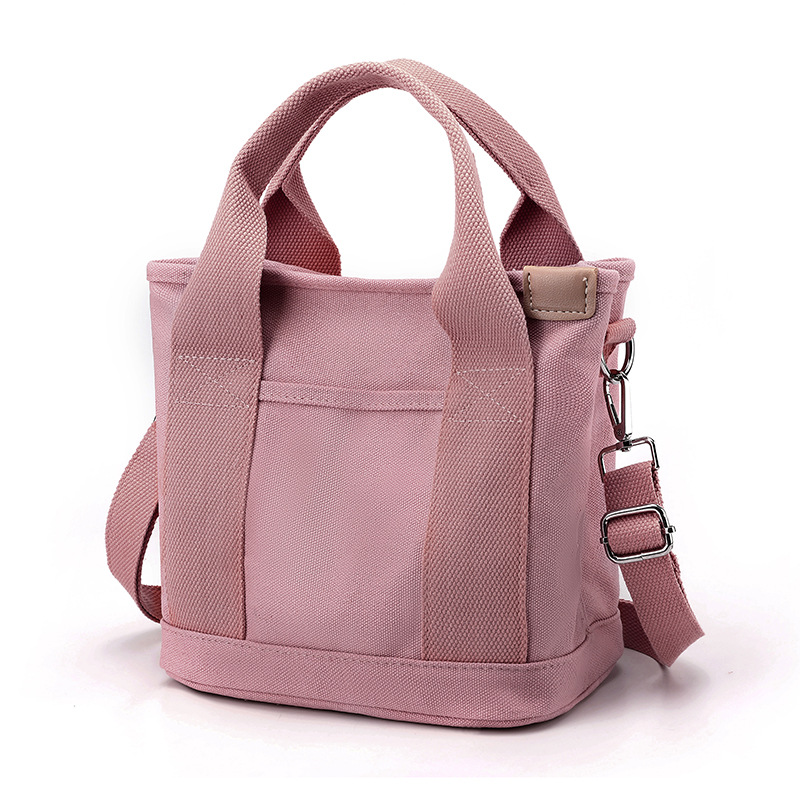 Pink diagonal shoulder strap