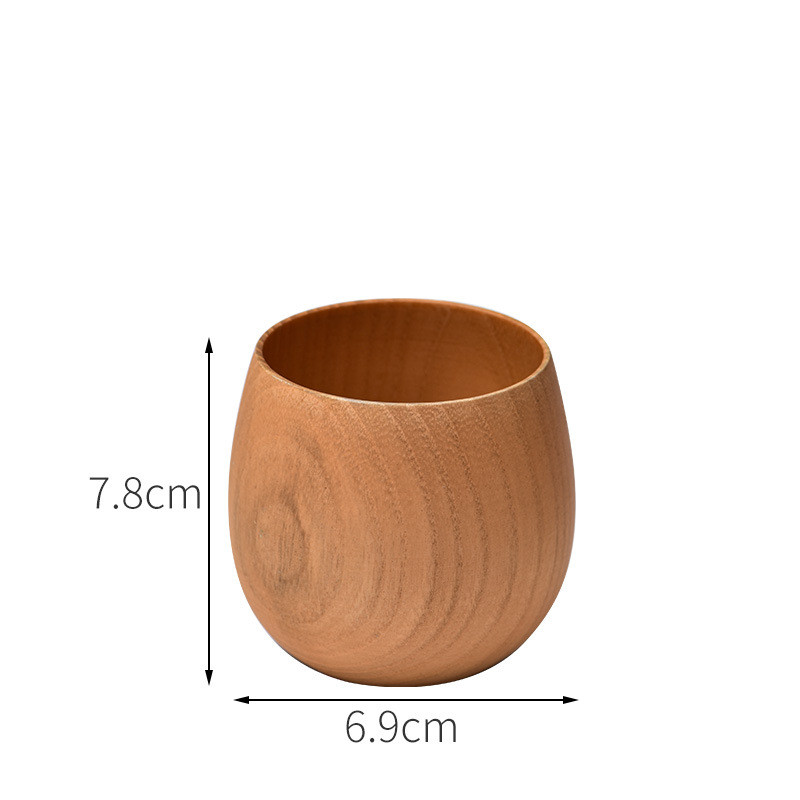 Solid color pot belly cup