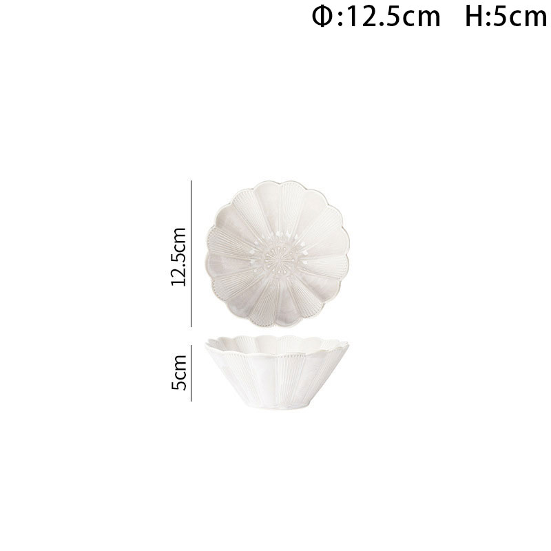 Dou Li La Instant Noodles For Dinner Fruit Salad, Soup Bowl Creative Home Hotel Tableware Bai Yun - Shop at LoveMi