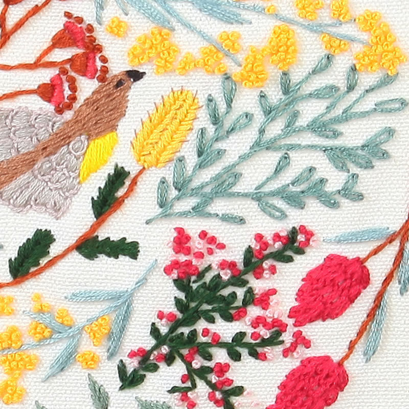 Embroidered Diy Material Canvas Bag Kit — foto 2