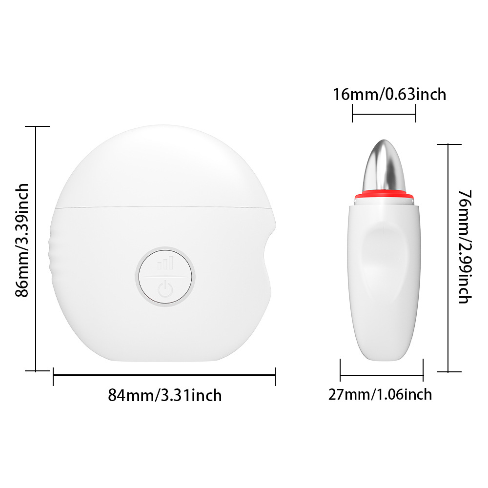 Color Light Scraping EMS Facial Beauty Device, Lifting & Firming Import Instrument, Facial Hot Compress Household Massager