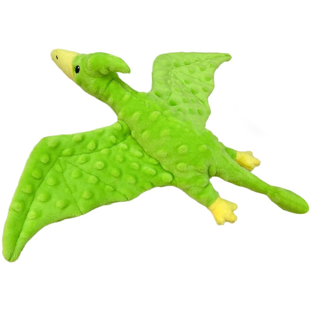 Squeaky Dog Toys Plush Dog Toy With Crinkle Paper Stuffed Durable Dog Chew Toys For Small Middle And Large Dogs Pterodactyl 6
