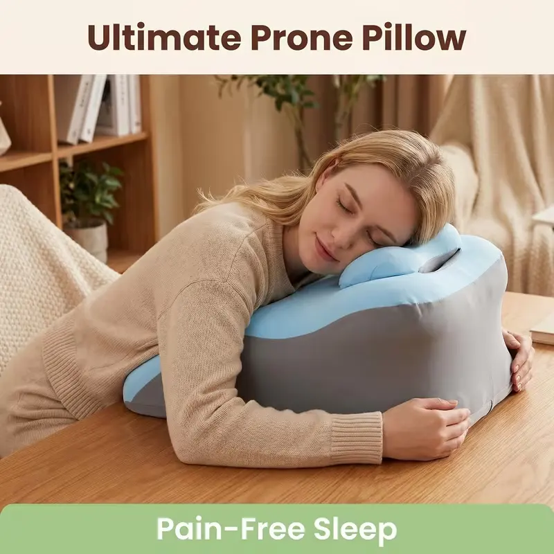 Ergonomic Cotton Pillow, Multi-Use Prone Pillow
