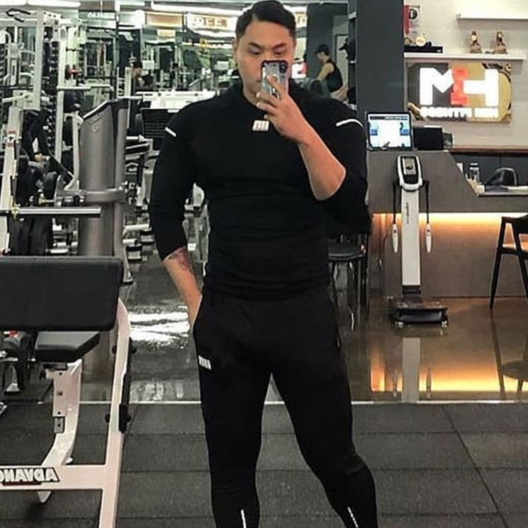 Men's Quick Dry Slim Sports Hoodie