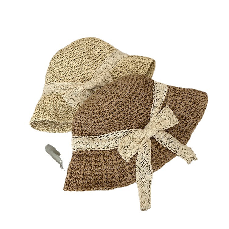Women's Casual Lace Sun Protection Straw Hat