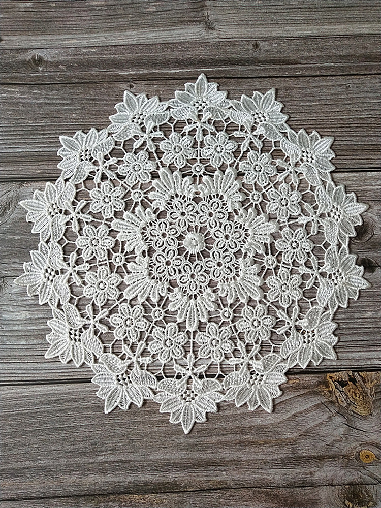Lace European Style Cloth Embroidered Dining Table — image 1