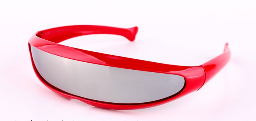 Title 15, X Men Fish Shaped Laser Glasses Mercury Lens