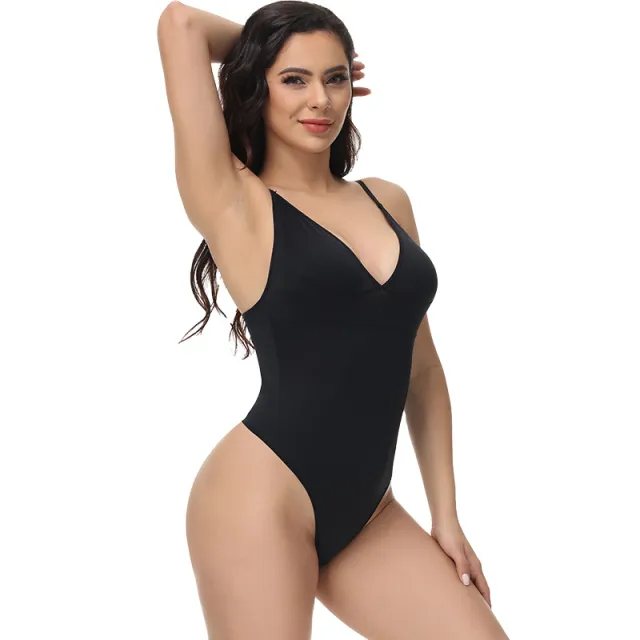 High Elastic Body Shaping Trackless Clothes Black - Shop at LoveMi