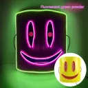 Fluorescent Green Pink