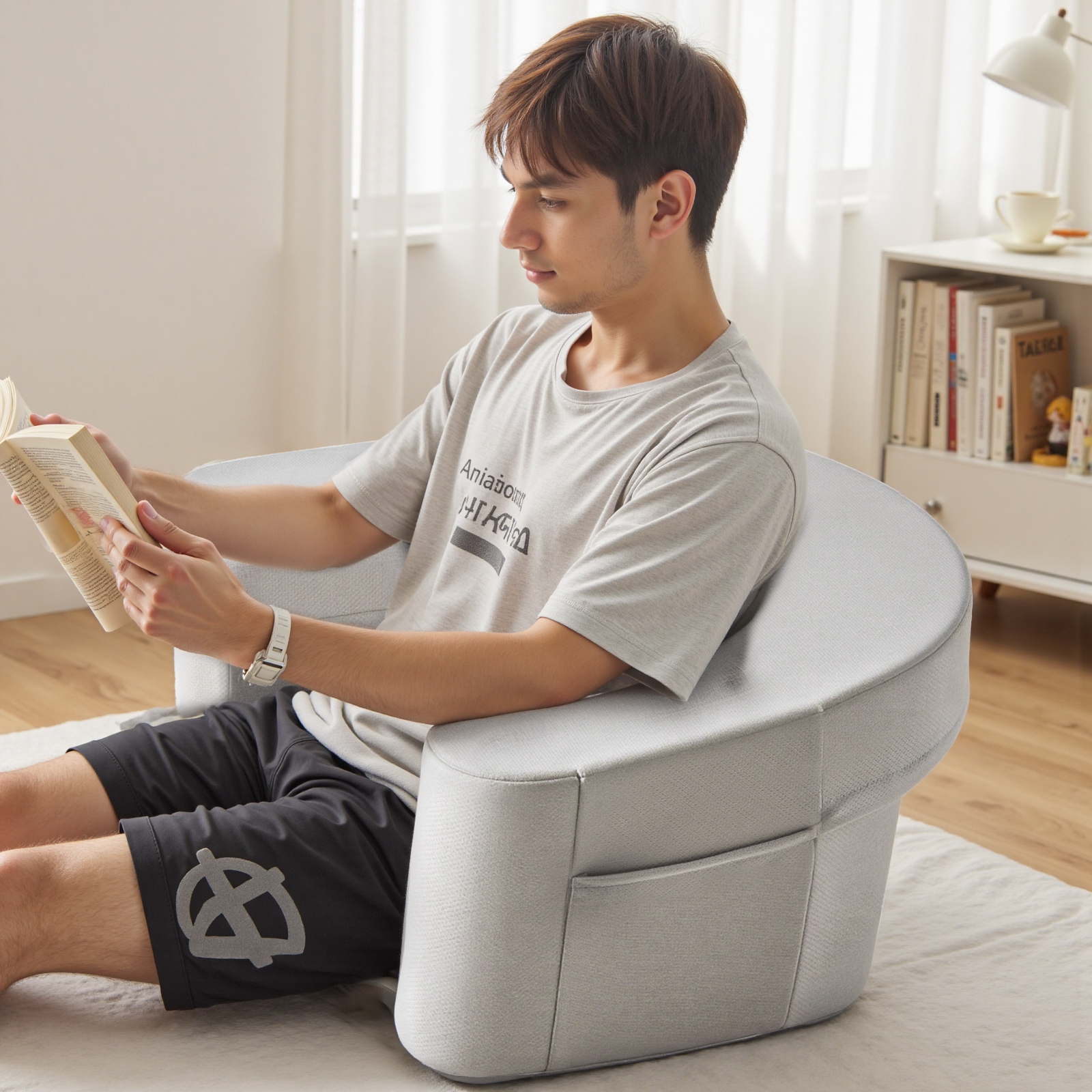 Stable Support Reading Pillow, Hand Support, Waist Support And Multiple Uses image 9
