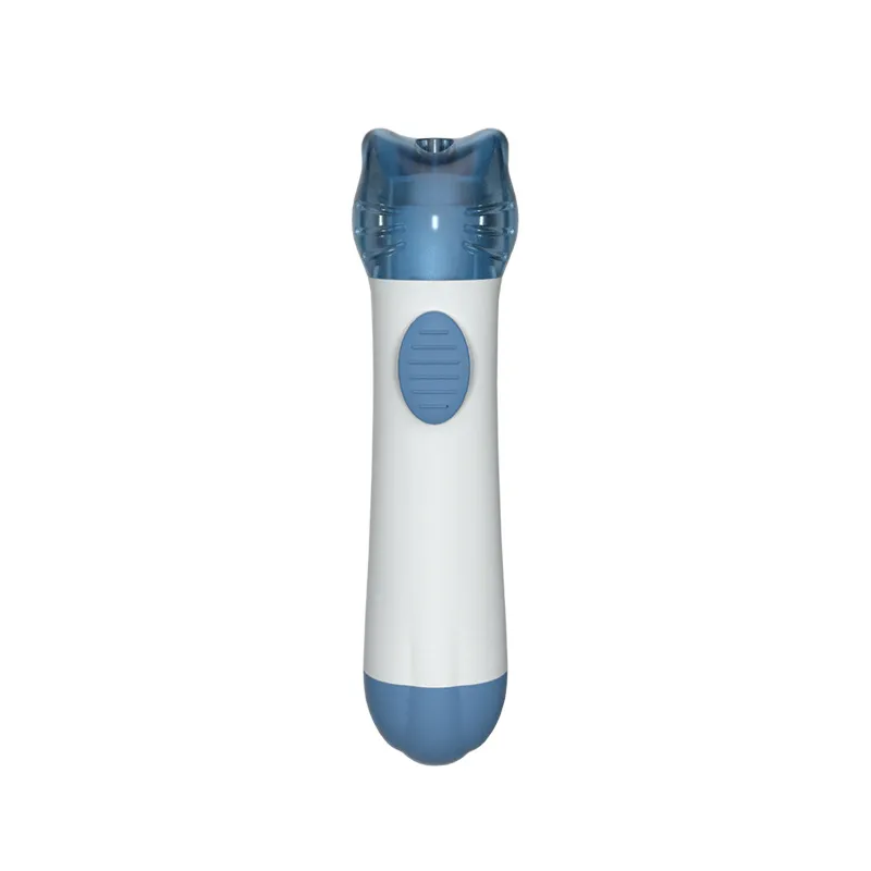 Toy Plastic Cat Face Modeling Infrared - Blue