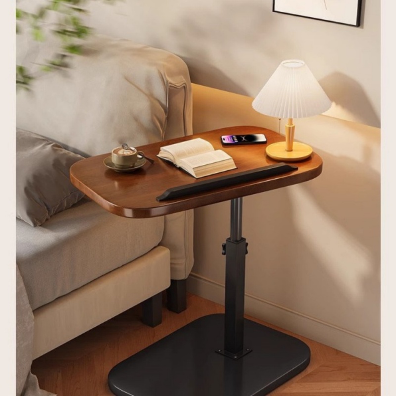 C-Shaped Adjustable Sofa Side End Table Coffee Laptop Living Room Bedroom — image 11