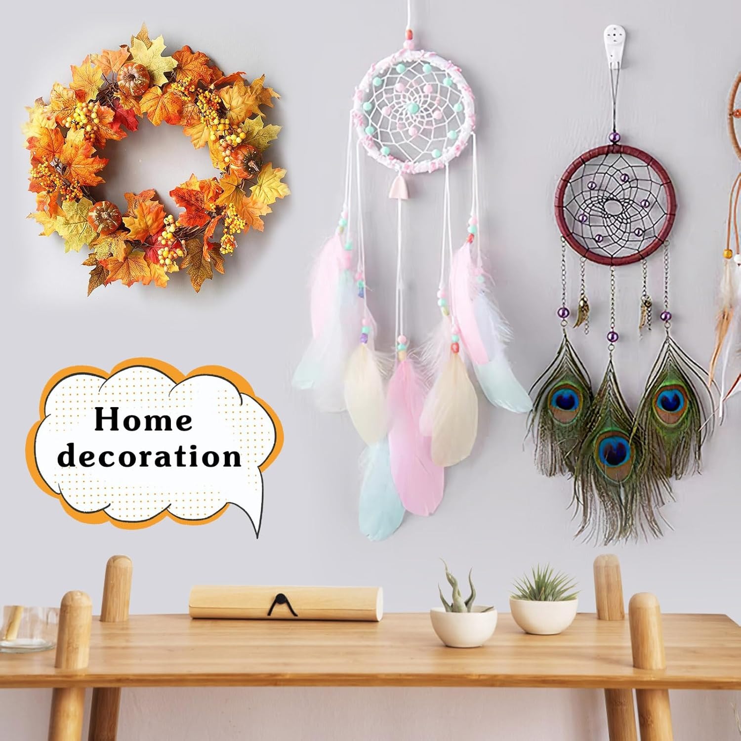 16 Metal Craft Rings, 10cm, Wire Macrame Round Dreamcatcher Wreath Frames — image 3