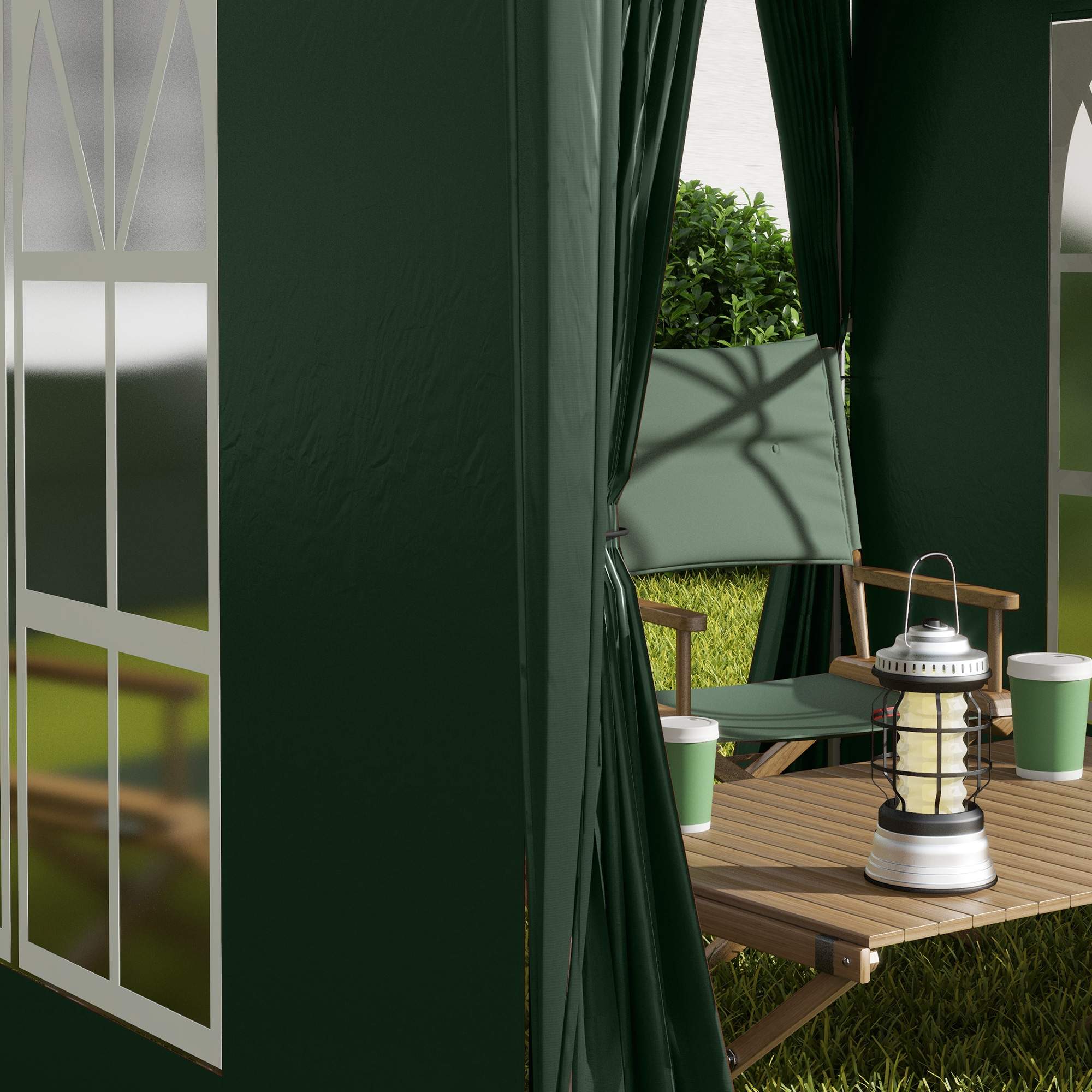 2 X 2-meter Garden Pop-up Pavilion, Wedding Party Tent, Waterproof Sunshade — image 10