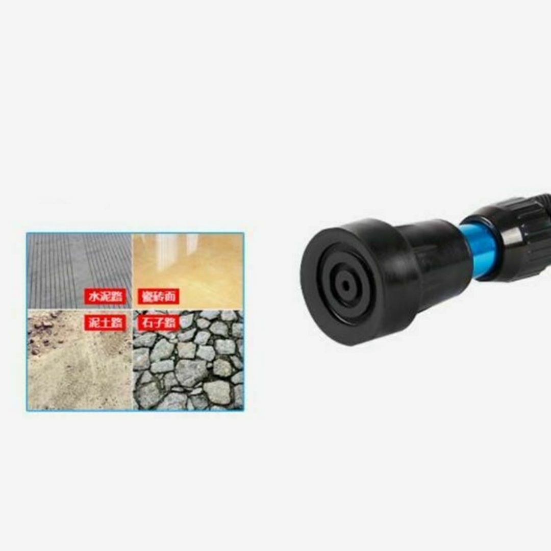 1X Height Adults Foldable Heavy Duty Walking Forearm Crutch Stick Aluminum Alloy — image 7