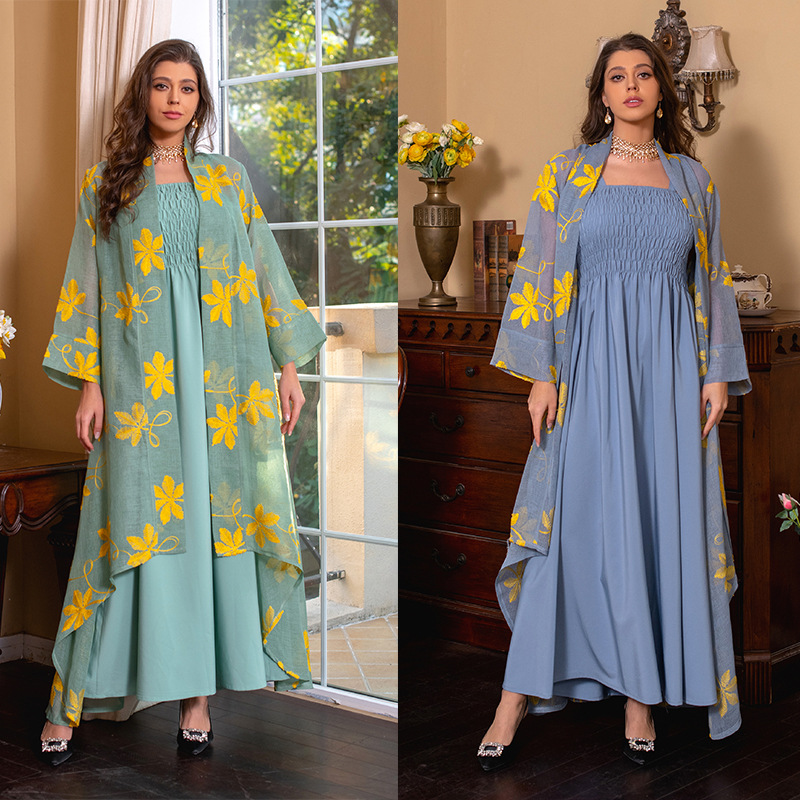 Women's Temperament Fashion Ethnic Wind Embroidery Dress Set — image 1