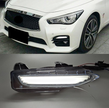 Infiniti Q50/Q50L/Q70-ի առջևի բամպերի LED շրջադարձային ազդանշանային, մառախուղի և ցերեկային լույս