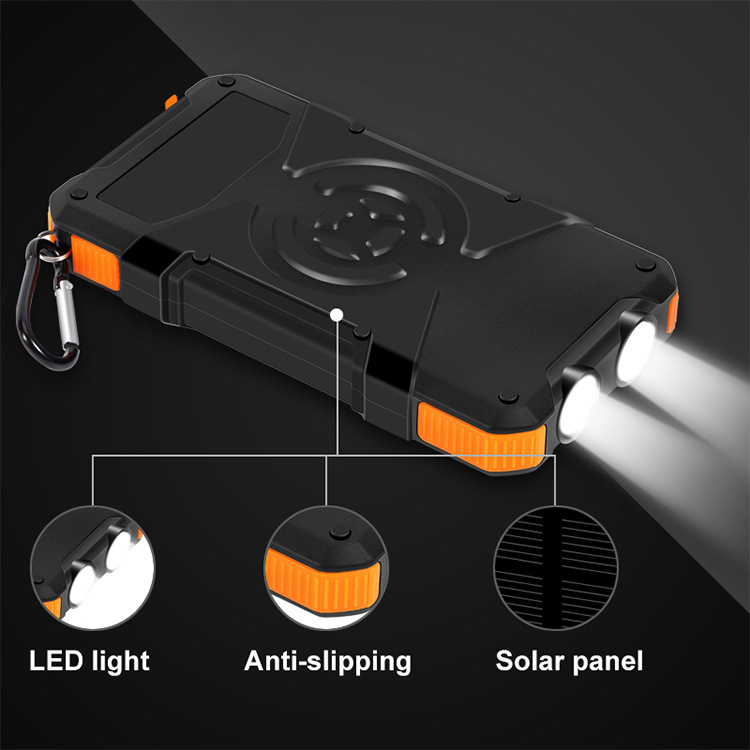 Outdoor Solar Wireless Waterproof Mobile Power Supply