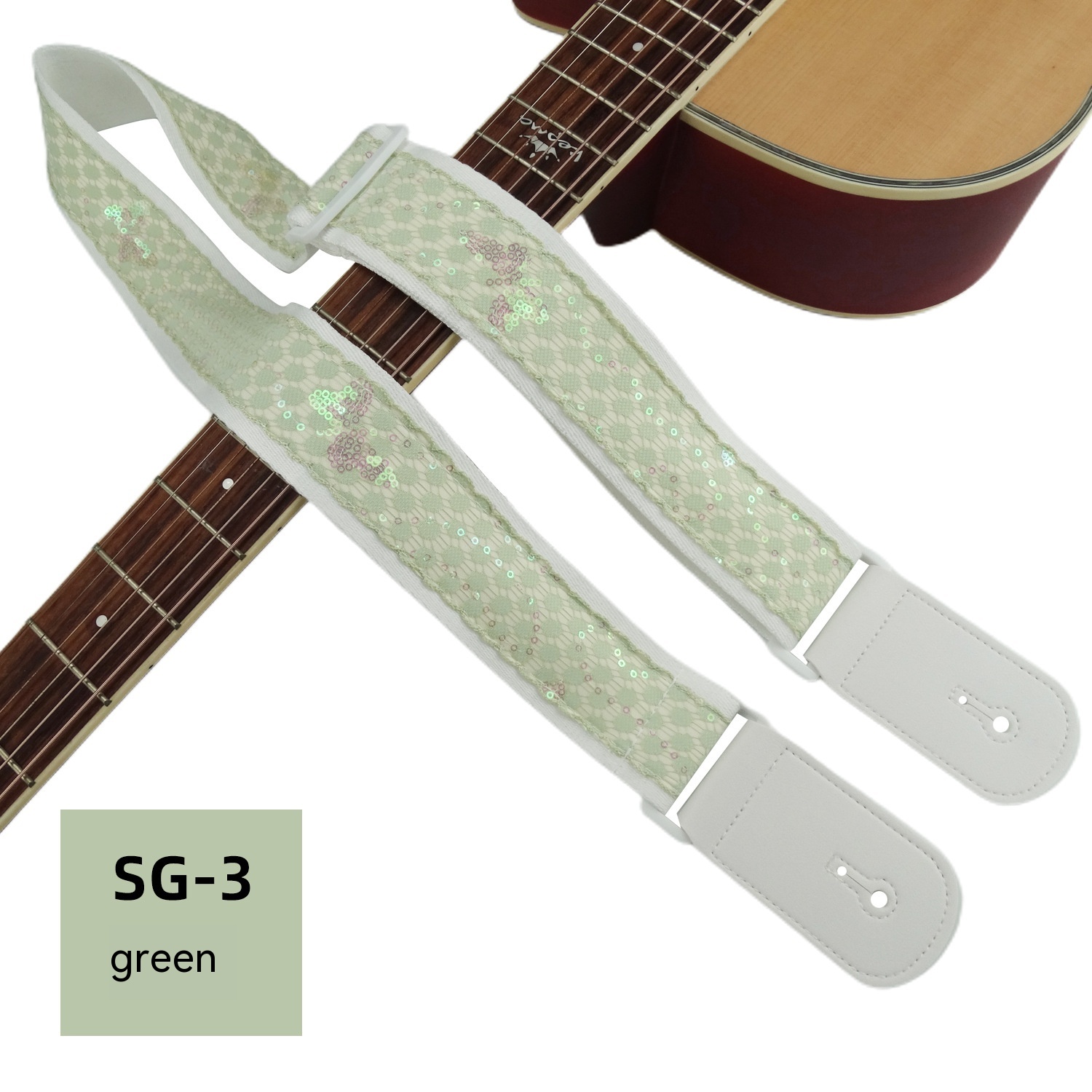 Title 5, Classical Cartoon Ji Knitted Guitar Strap