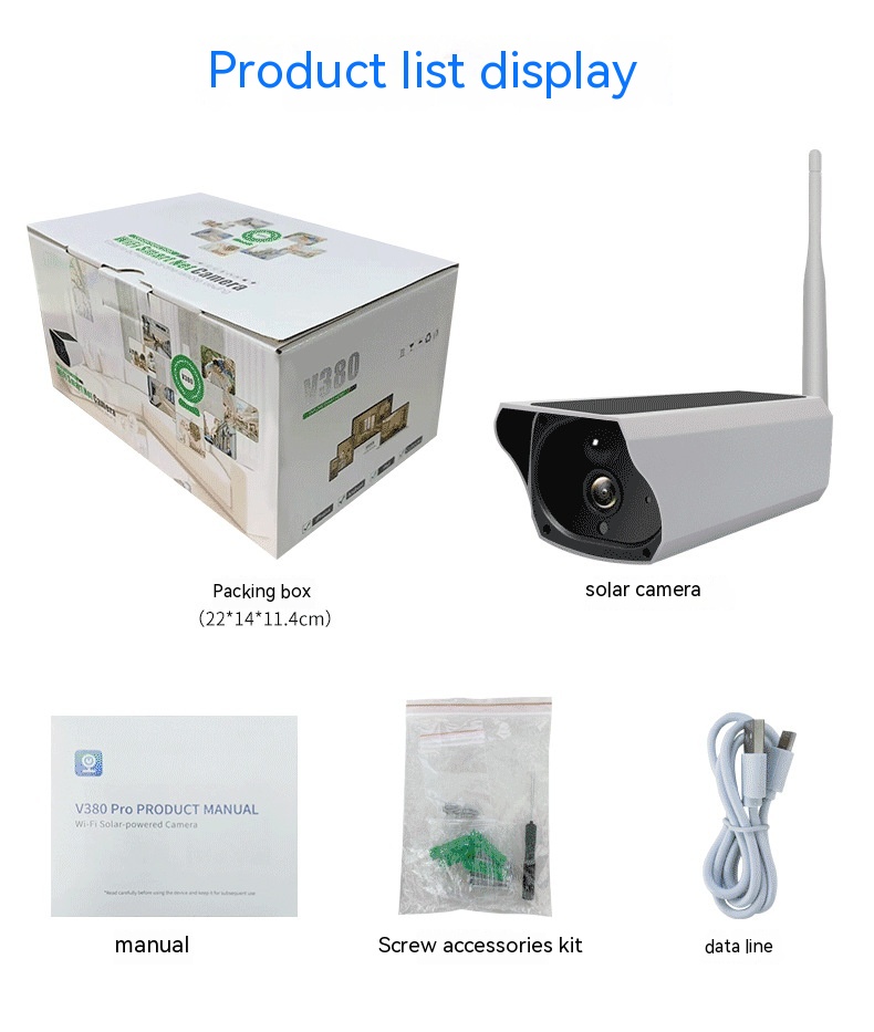 Outdoor Wireless Low-power Waterproof Home Surveillance Camera - Image 4