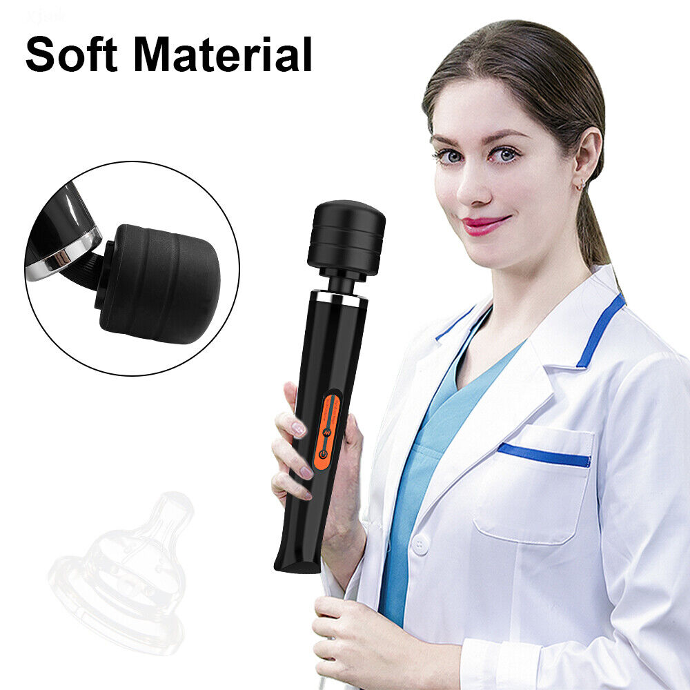 Body Wand Vibrating Massager USB Rechargeable 10 Modes Speed Pleasure Stick — image 10