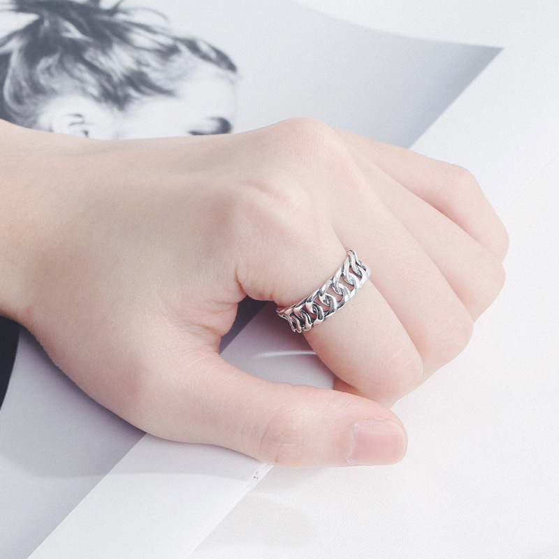 Fashion Retro Men And Women Index Finger Ring
