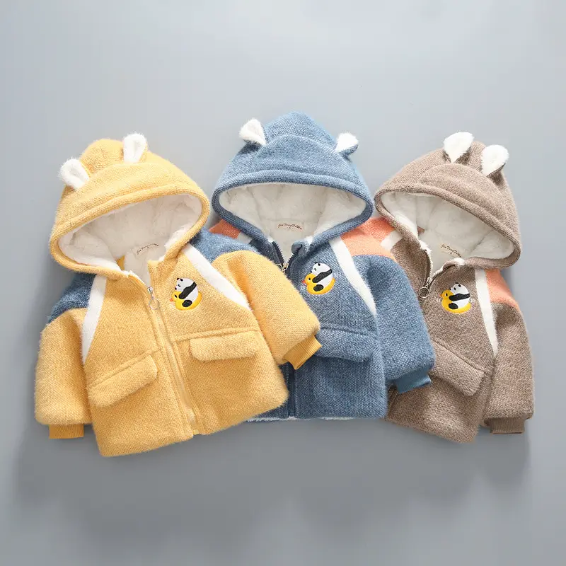 Children's Warm Winter Mink Velvet Plus Padded
