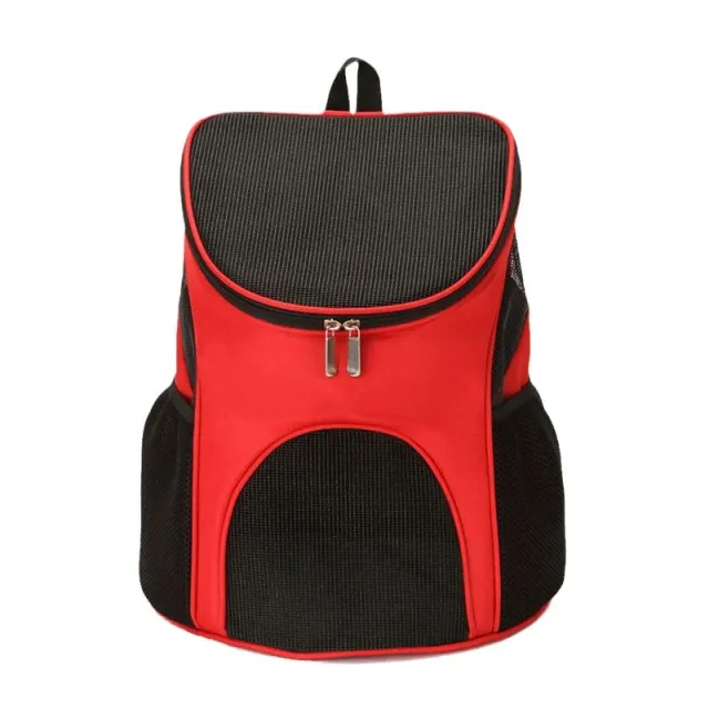 Breathable Puppy Dog Carrier Backpack Portable Pet Bags For Small Dogs Chihuahua Schnauzer Pug Outdoor Mascotas Carring Supplies Red - Shop at LoveMi