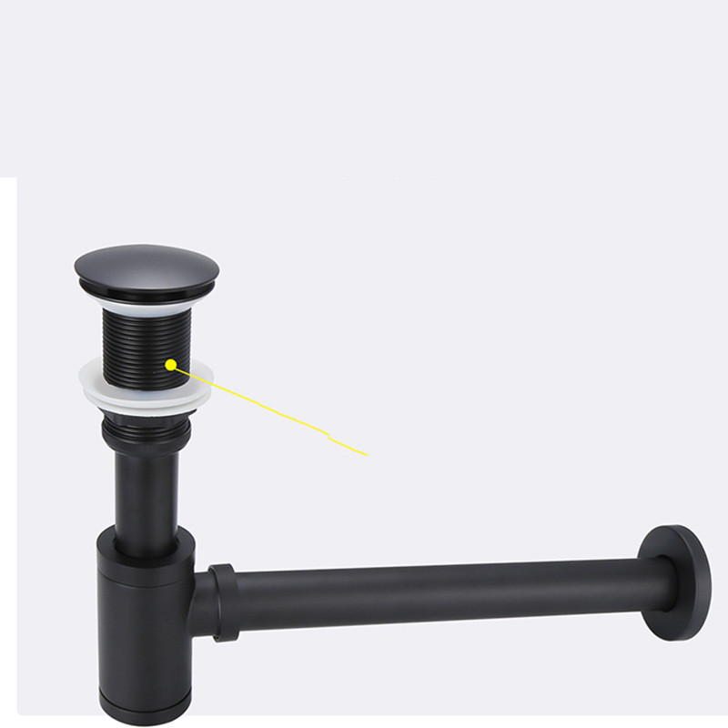 Countertop Basin Nordic Style Drainer Wall Pipe - 2