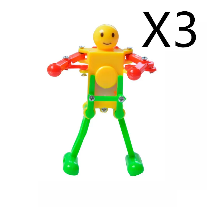 Clockwork Dancing Robot Clockwork Gymnastics Creative Small Toys Novelty Toys Christmas Goods Gift For Kids Fidget Toys – image 6