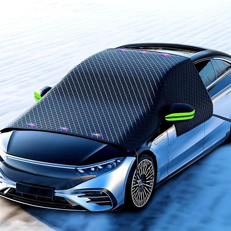 MAGNETIC CAR WINDSHIELD SNOW COVER SHIELD AGAINST ICE FROST AND UV