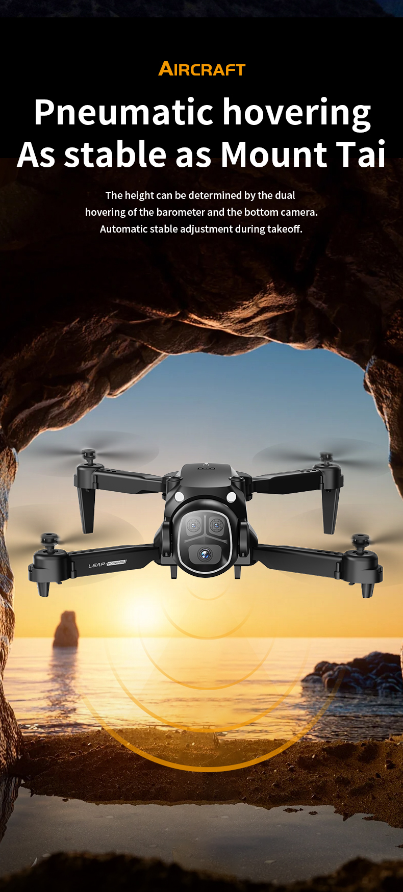 H2O Dual Camera Single Electric Drone detail