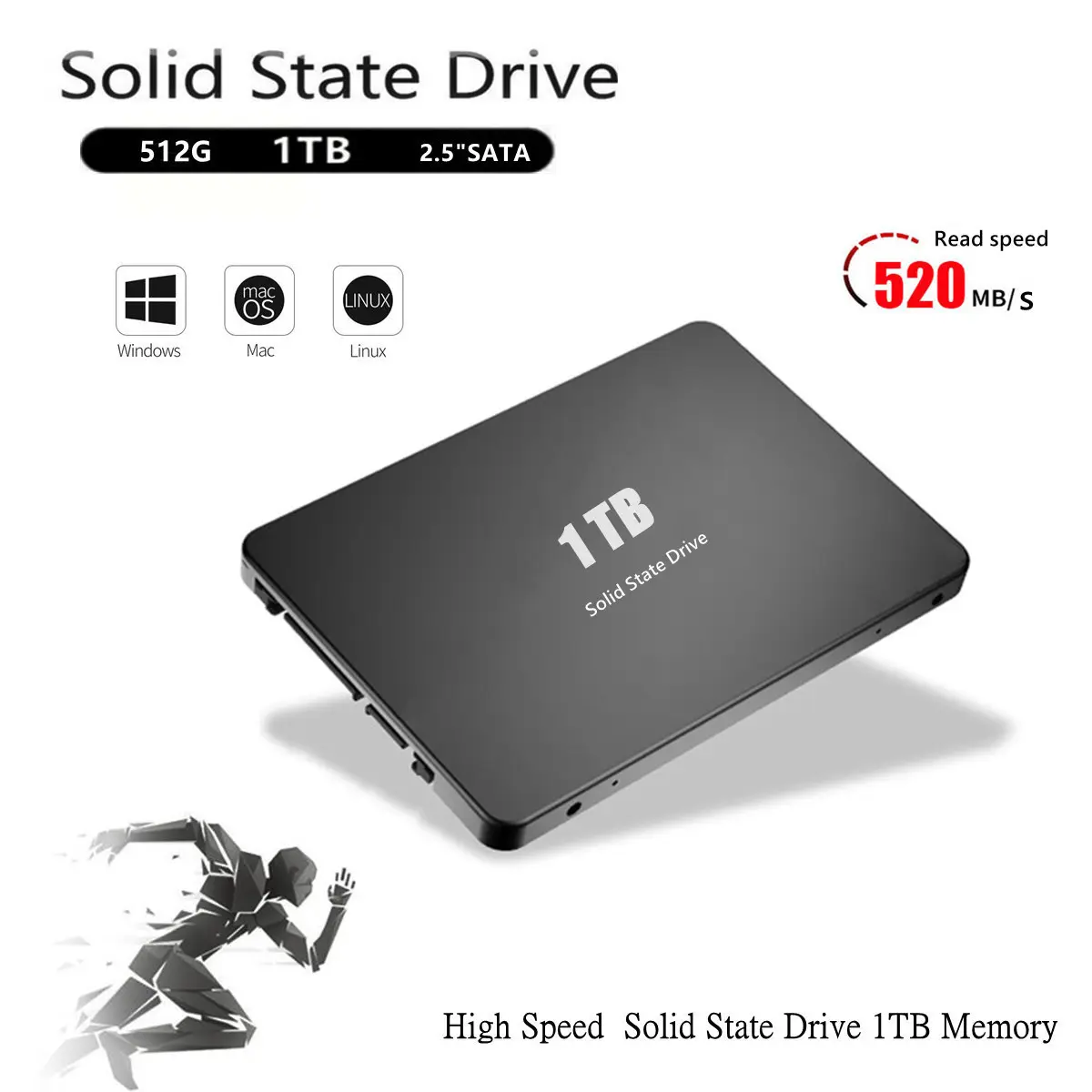 2.5 Inches High Speed Solid State Drive