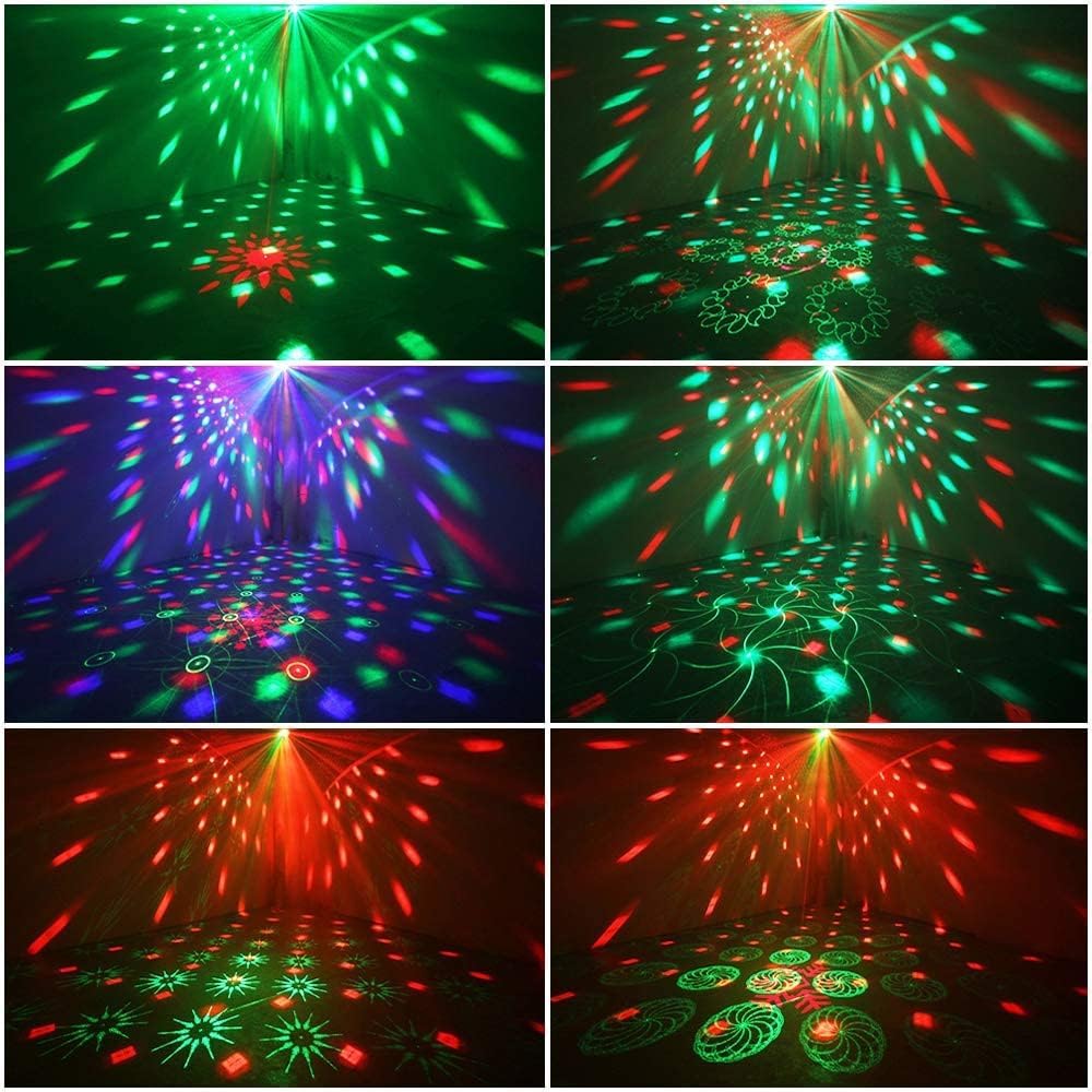 1240 Pattern LED Laser Projector Stage Light RGB Party KTV Club Lights Christmas