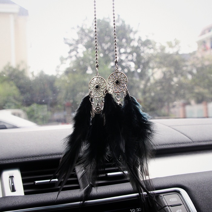 Dream Catcher Car Ornament on car