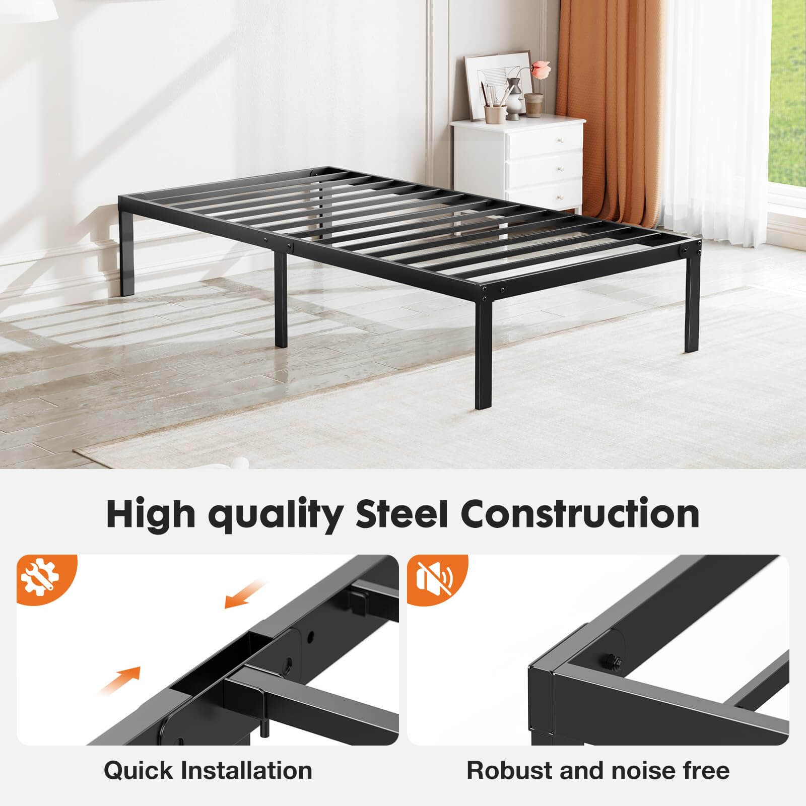Heavy Metal Bed Frame image 26