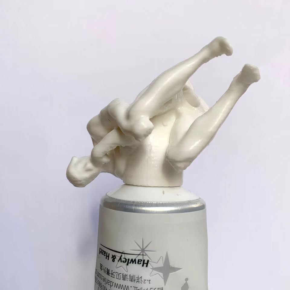 3D Printing Thinker Shit Villain Toothpaste Dispenser - Image 6