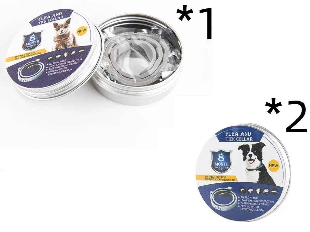 Pet Anti-mosquito Collar Cat Dog Adjustable Insect Repellent Collar Pet Supplies - B Set
