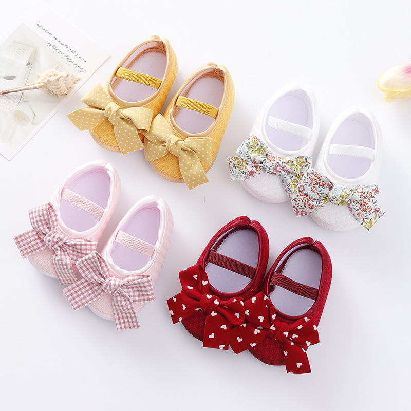 Title 3, Baby Shoes Bow Soft Sole Toddler