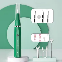 Dental Stone Remover For Dogs Ultrasonic Tooth Cleaning Instrument - Green - View 1