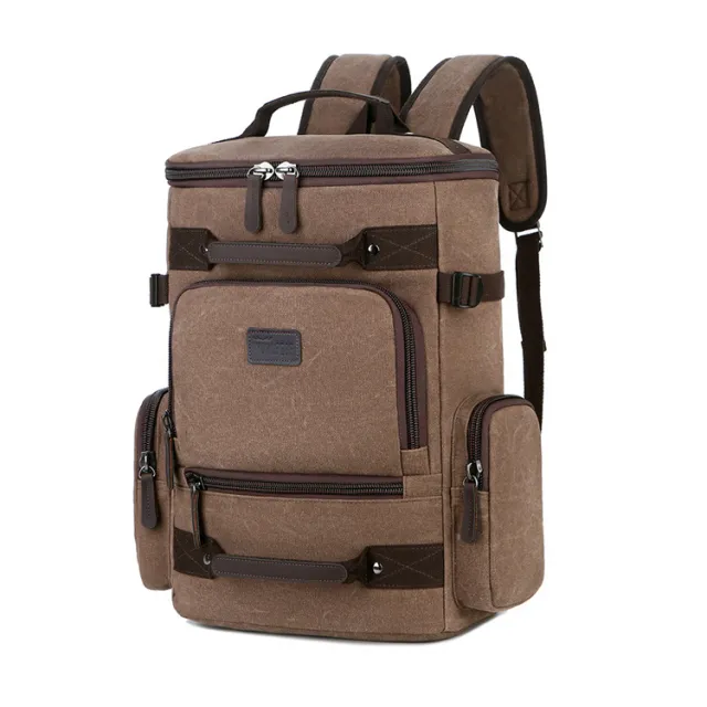 Computer Bag European And American Men's Bag Messenger Shoulder Bag Brown - Shop at LoveMi