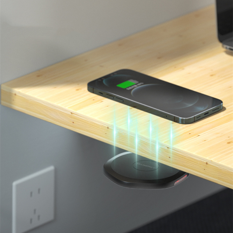 Household Fashion 30mm Wireless Charger With Space Separation