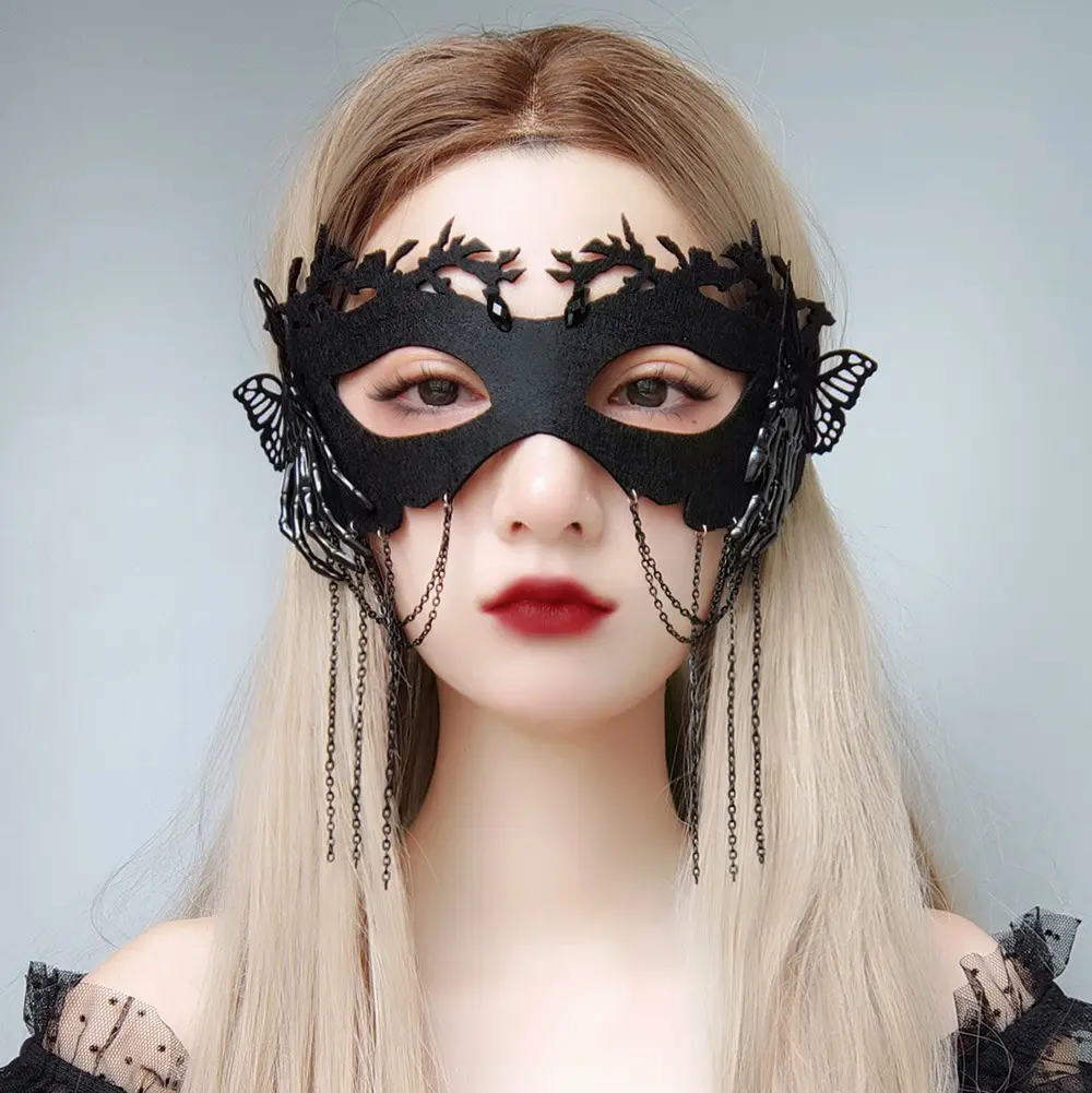 Halloween Tassel Butterfly Skull Hand Bone Death