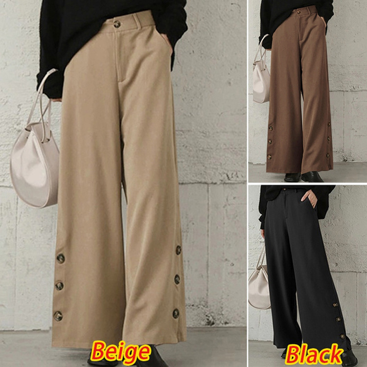 Title 6, High-waisted Trousers Loose-fit Urban Casual Sp...