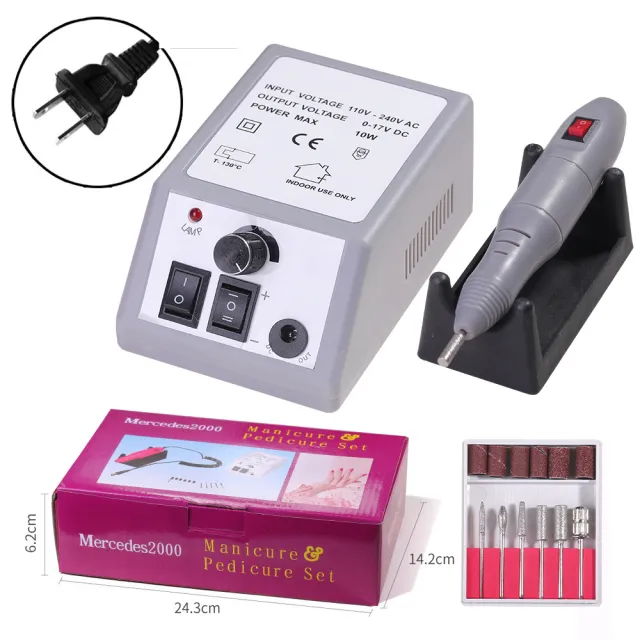 Electric Nail Sander Polishing Tools Grey Us - Shop at LoveMi