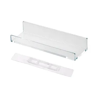 White L-shaped Wall-mounted Storage Rack, Detachable And Expandable Storage Rack, Doll Display Rack