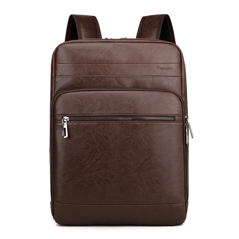 Men's Casual Business Backpack - Brown