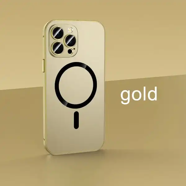 Aluminum Alloy Frame Lens Glass Protective Case