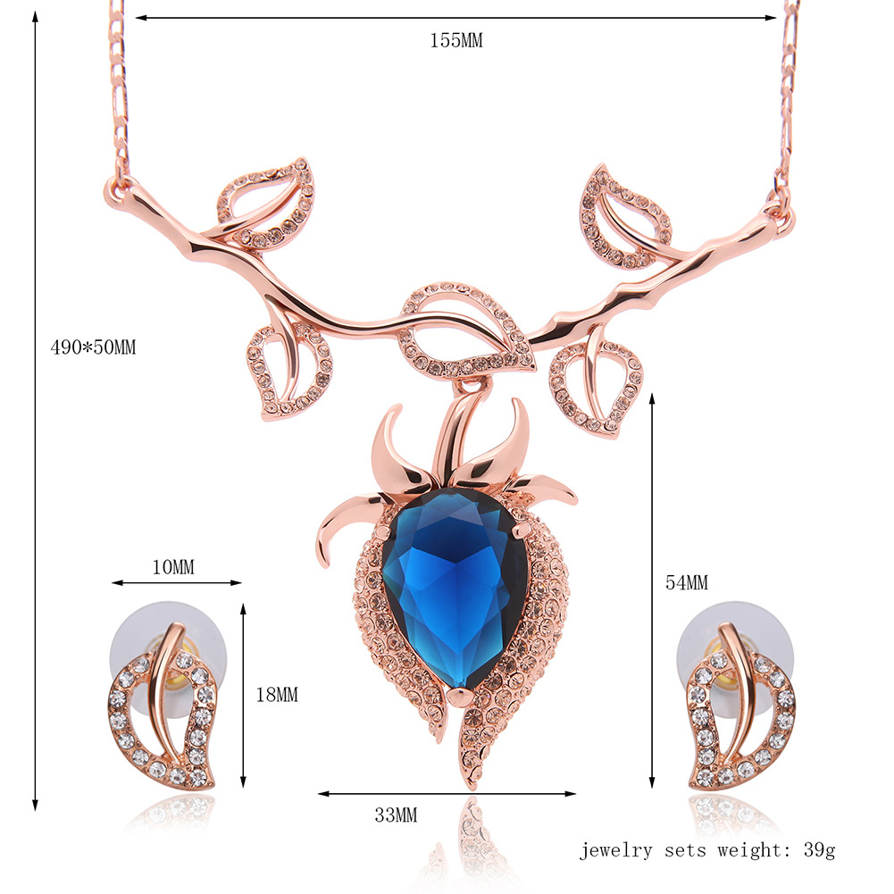 طقم مجوهرات شجرة موضة