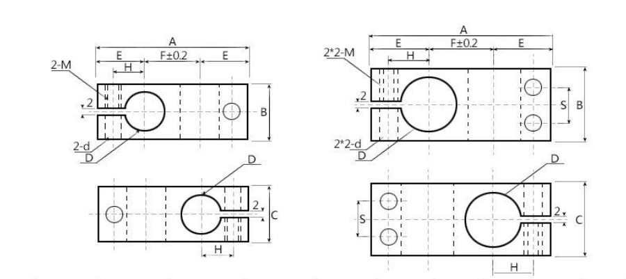 Title 1, Optical axis cross bracket fixing seat with dou...